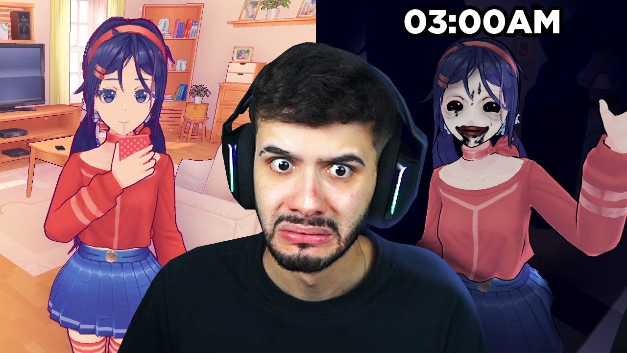 ARRUMEI UMA NAMORADA VIRTUAL, MAS À NOITE ELA FICA ASSUSTADORA! MiSide
