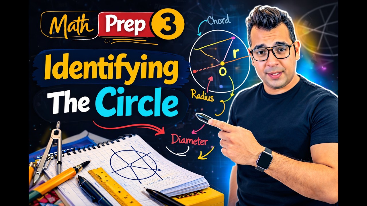 Geometry Prep 3 | Lesson4 :  Position of a circle with respect to another circle |ماث تالتة اعدادى