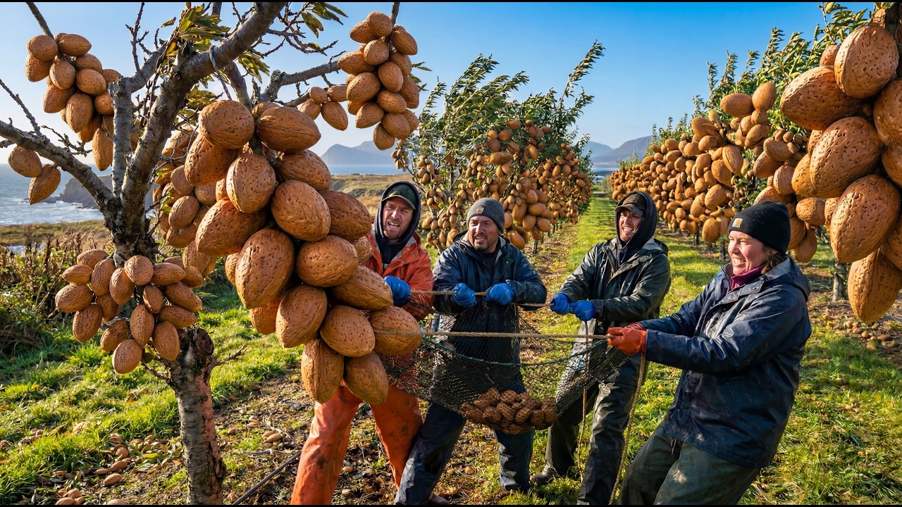 Inside the World&rsquo;s Largest Almond Farm on a Remote Island in Alaska, USA &mdash; The Results Are Shocking