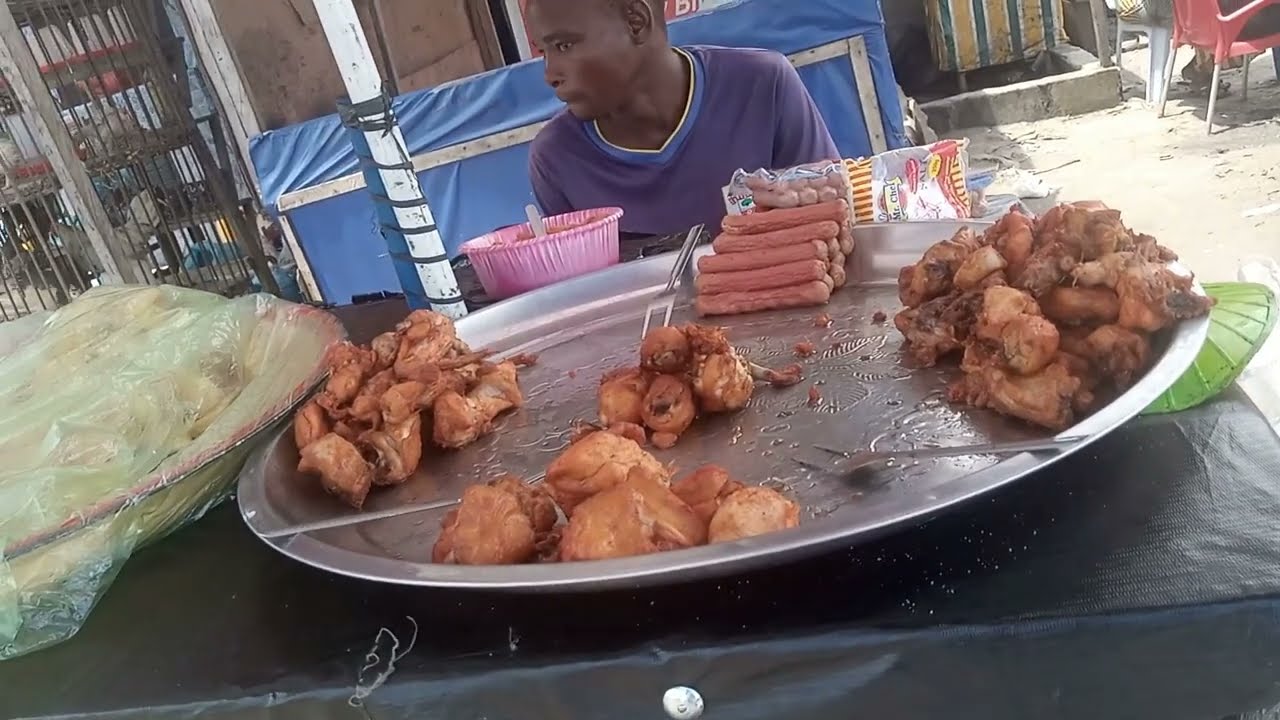 Street Food Fried yam & potatoes, Vendor Interview