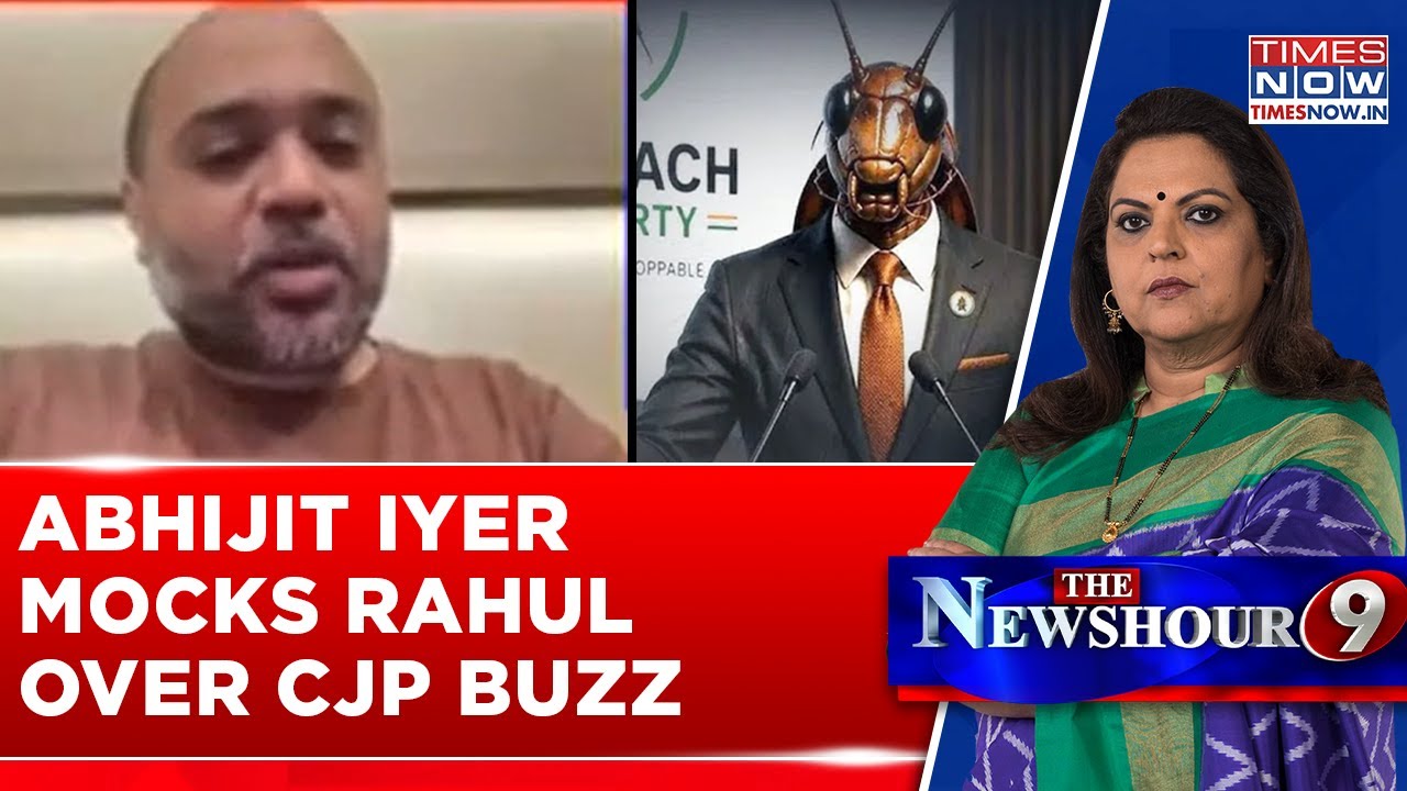 &ldquo;CJP Is Just AAP Reinventing Itself&rdquo;: Abhijit Iyer Slams AAP, Cong Over &lsquo;Cockroach Janta Party&rsquo; Buzz