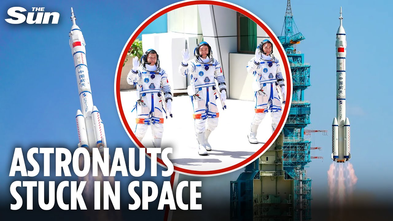 Three Chinese astronauts STRANDED in space after &lsquo;UFO&rsquo; strikes rocket capsule