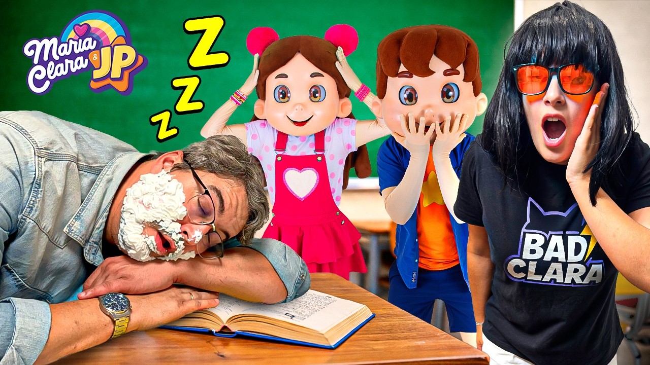O Professor DORMIU bem na hora da prova… 😱📚 e aí deu ruim! 😂