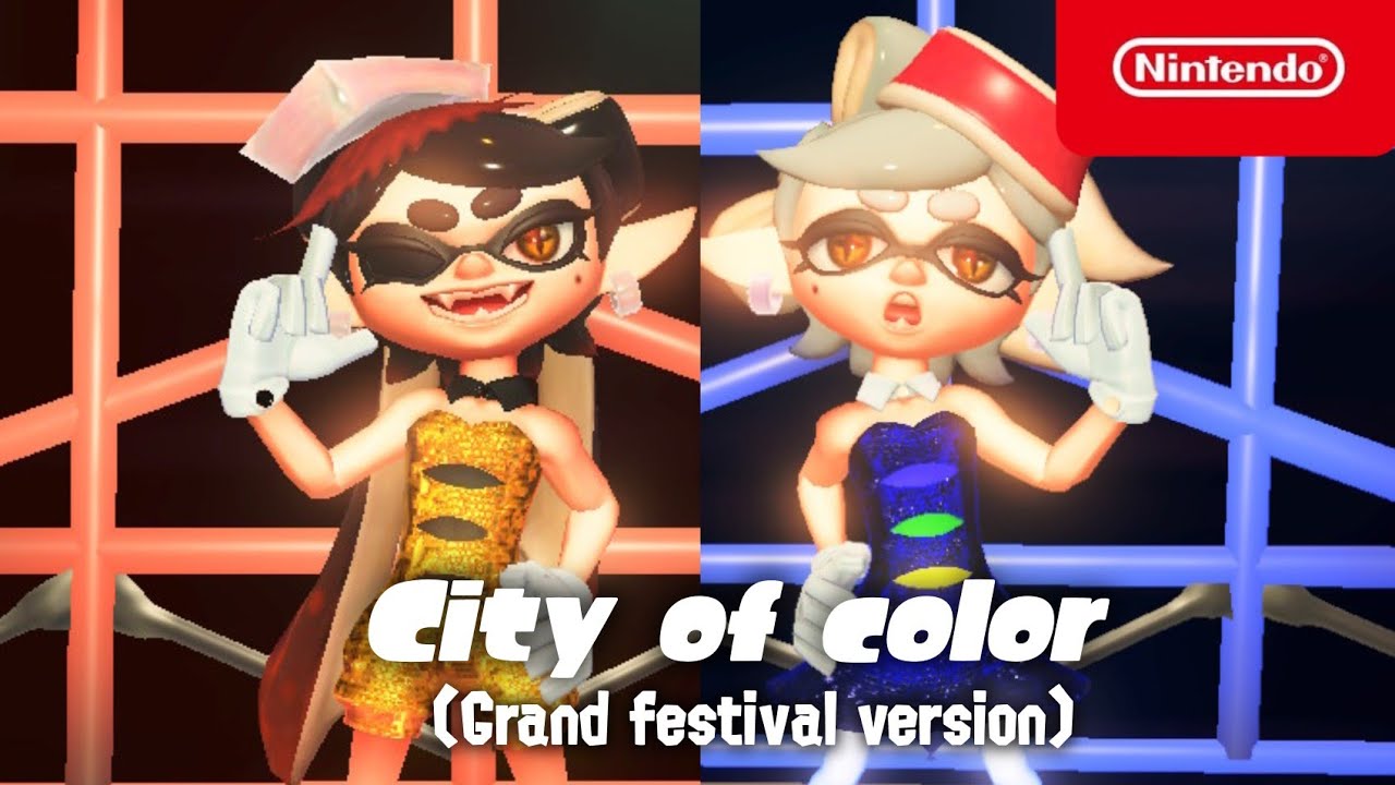 Splatoon 3 - City of color (Grand festival version) - Nintendo Switch (Concept)