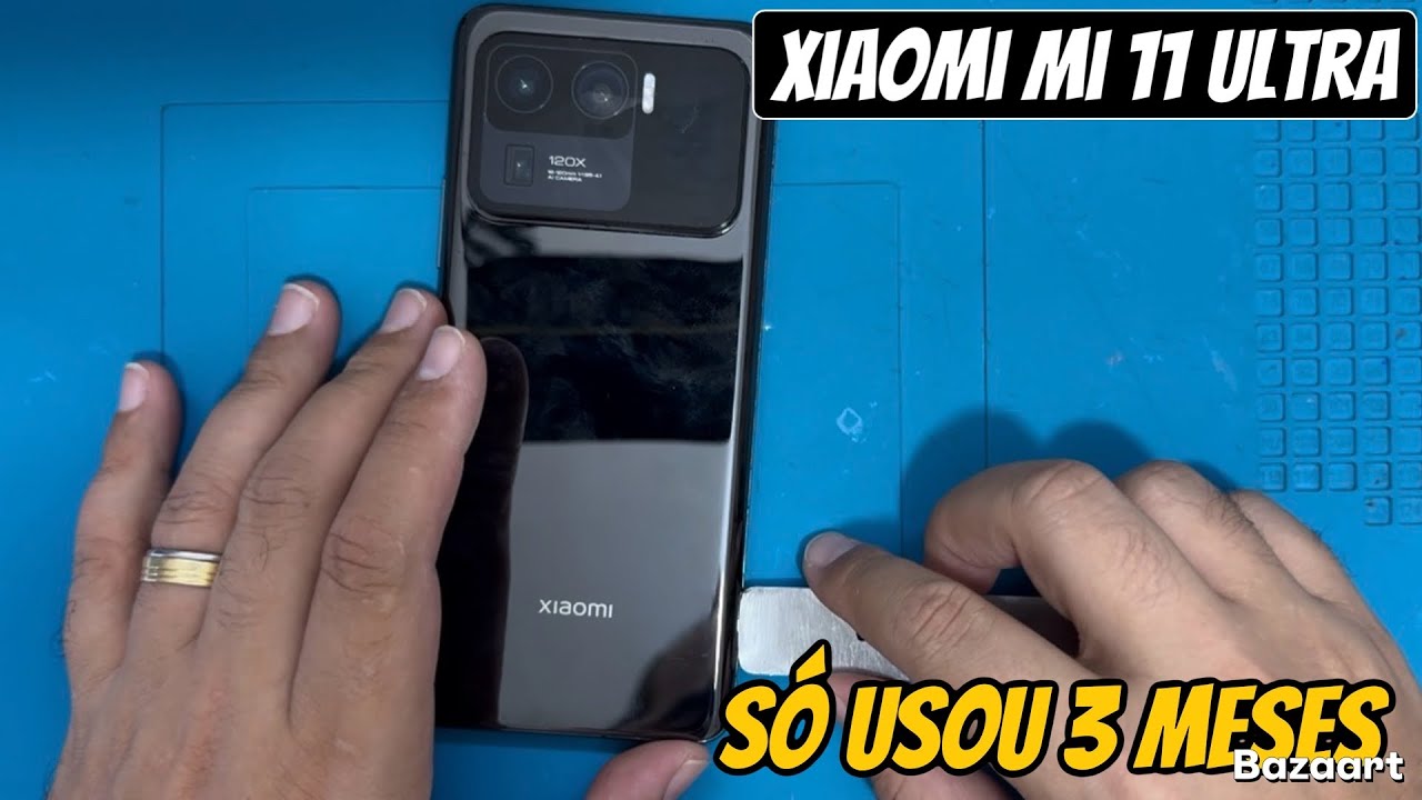 Xiaomi mi 11 ultra não liga após usar por 3 meses apresentou problemas de deslocamento repentino  