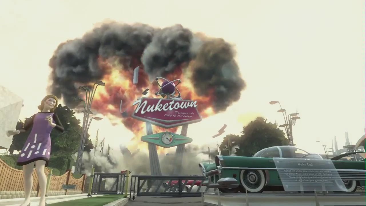 Black Ops 2 - Nuketown (2025) Game Ending Nuke Cutscene