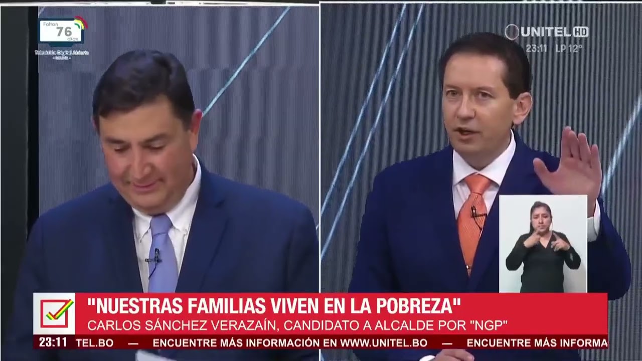 Sánchez dice que generará libertad económica y Molina compromete lucha contra la corrupción