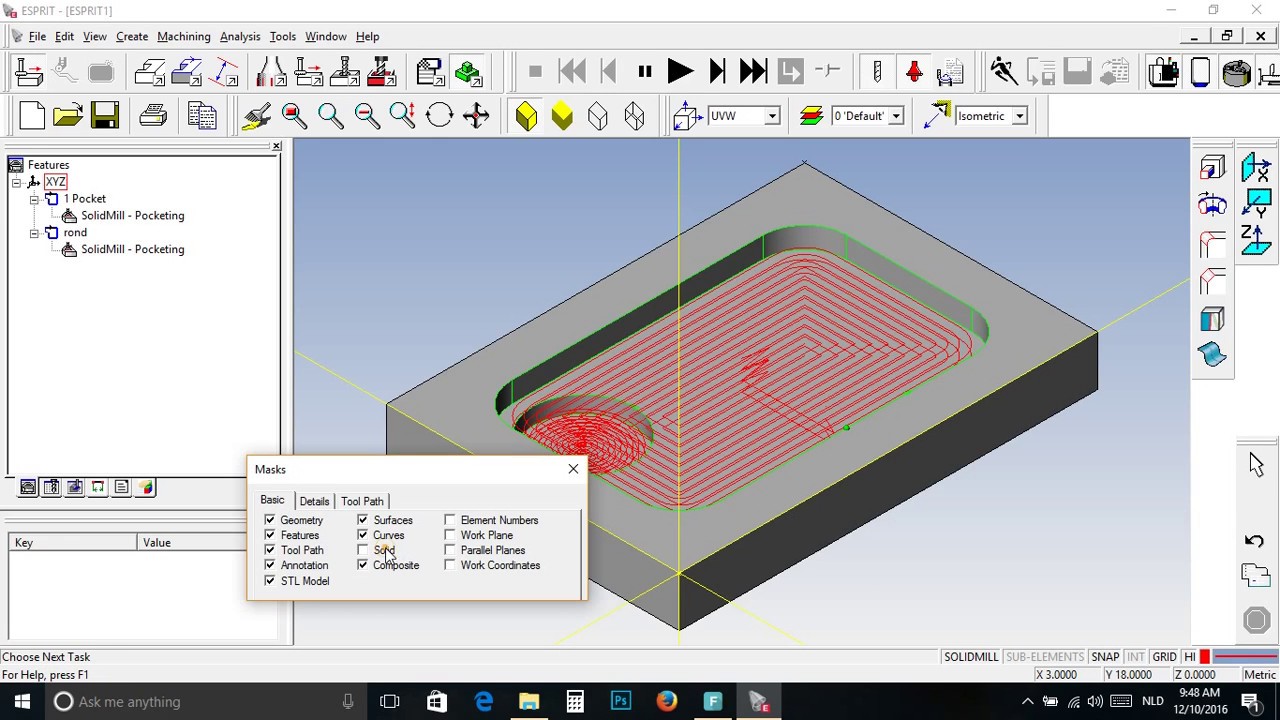 ESPRIT CAD/CAM SolidMill