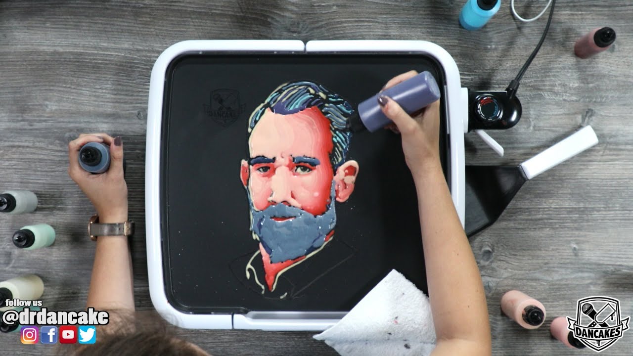 Stefan Karl Stefansson (Robbie Rotten - Lazy Town) Pancake Art