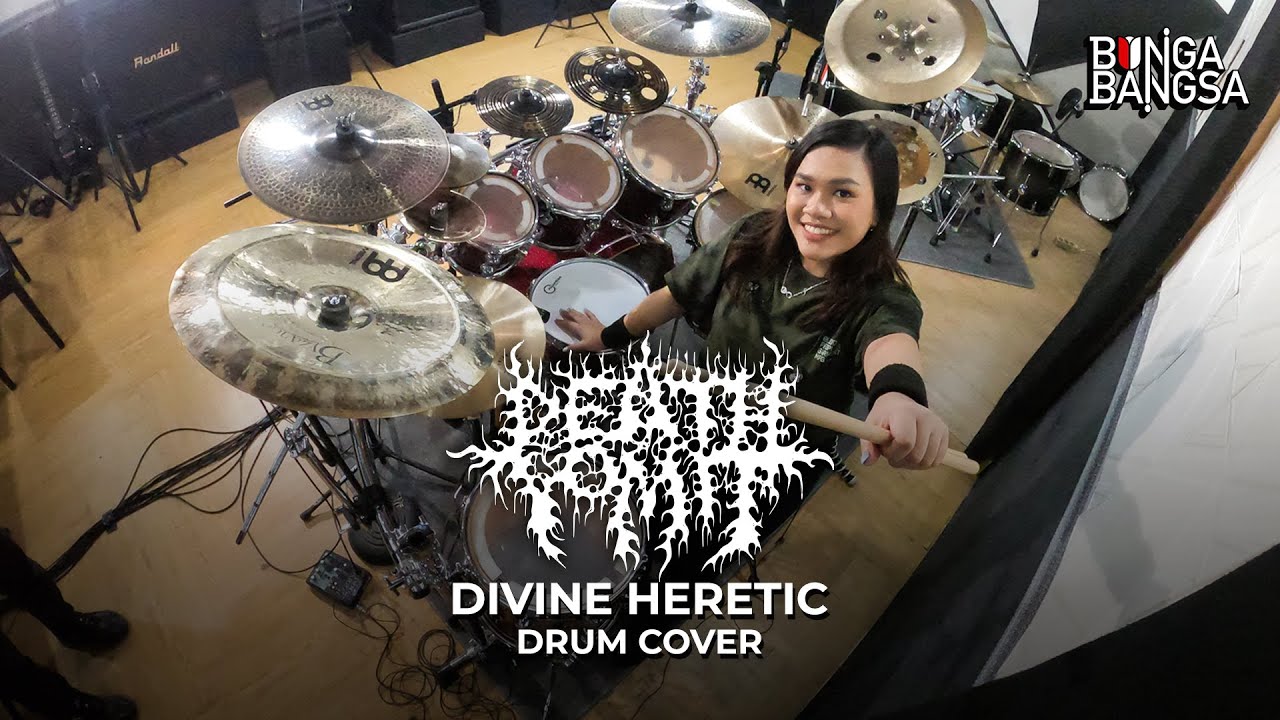 DEATH VOMIT - DIVINE HERETIC (Drum Cover by Bunga Bangsa)