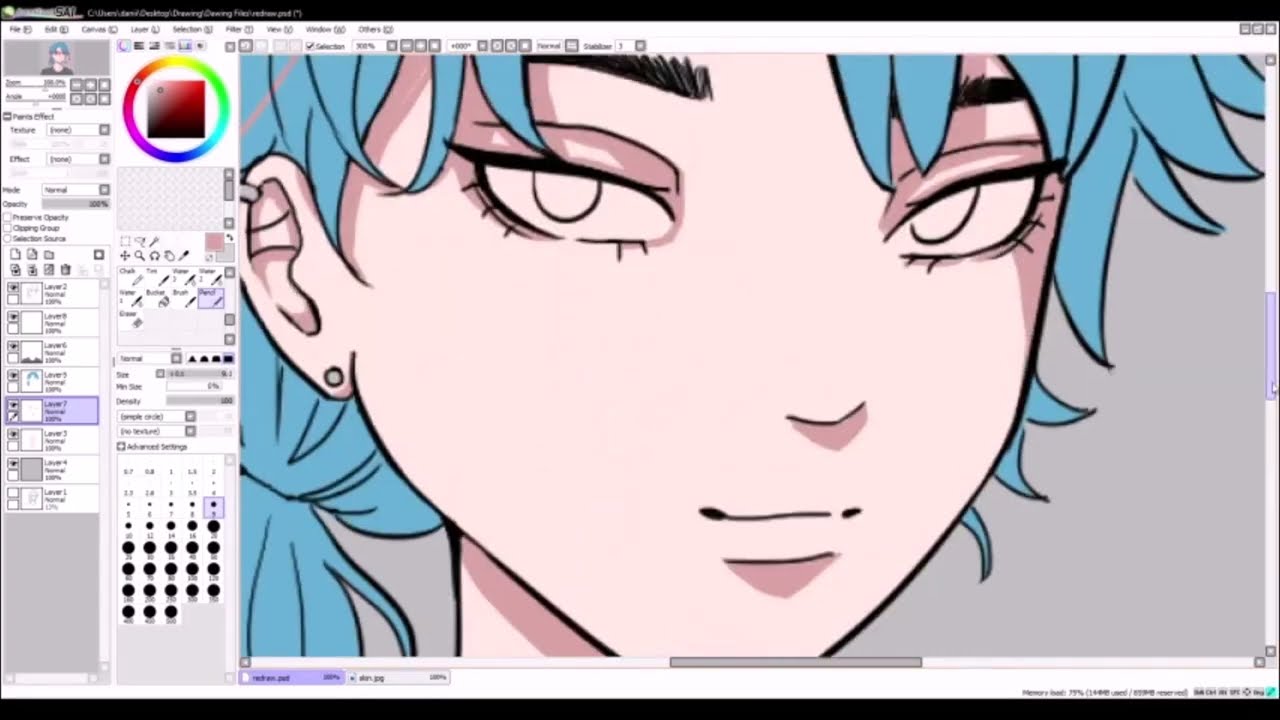 How to Draw Manga Redraw SpeedPaint