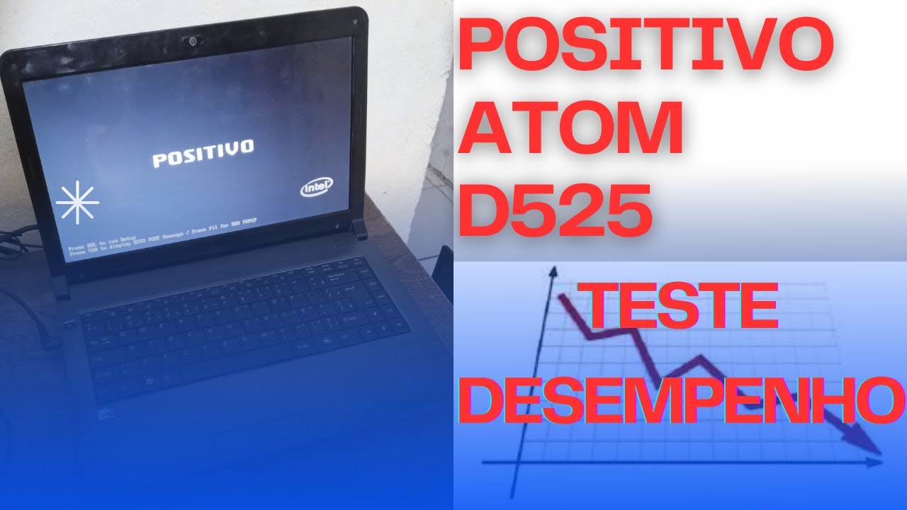 POSITIVO ATOM D525, TESTE DE DESEMPENHO