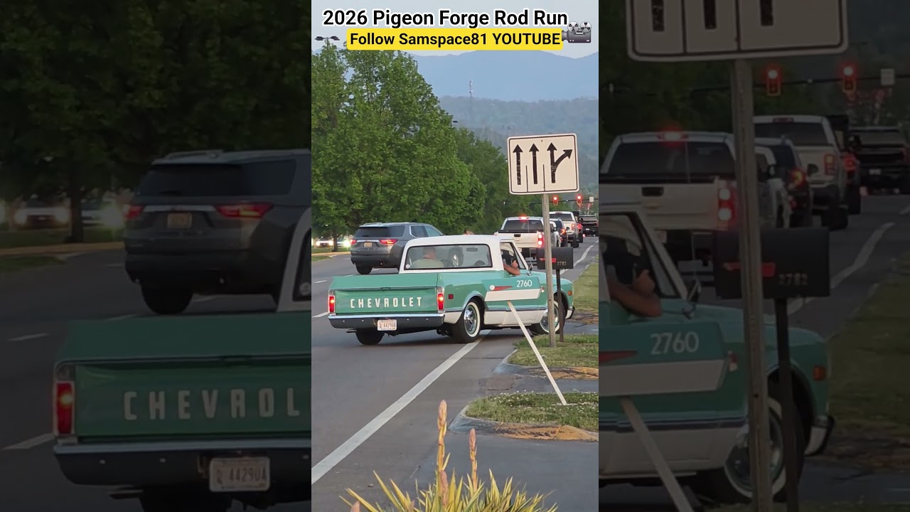 2026 Rod Run Pigeon Forge Tennessee street walk documentary in progress follow me stay tuned 🎥
