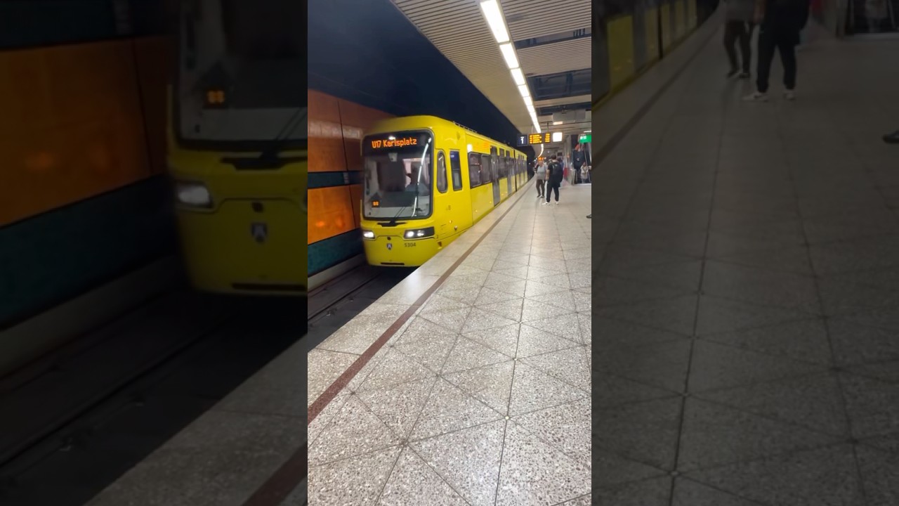 Ruhrbahn Essen HF1, Durchfahrt Berliner Platz #ruhrbahn #ruhrbahnhf1 #neuestadtbahn #essen