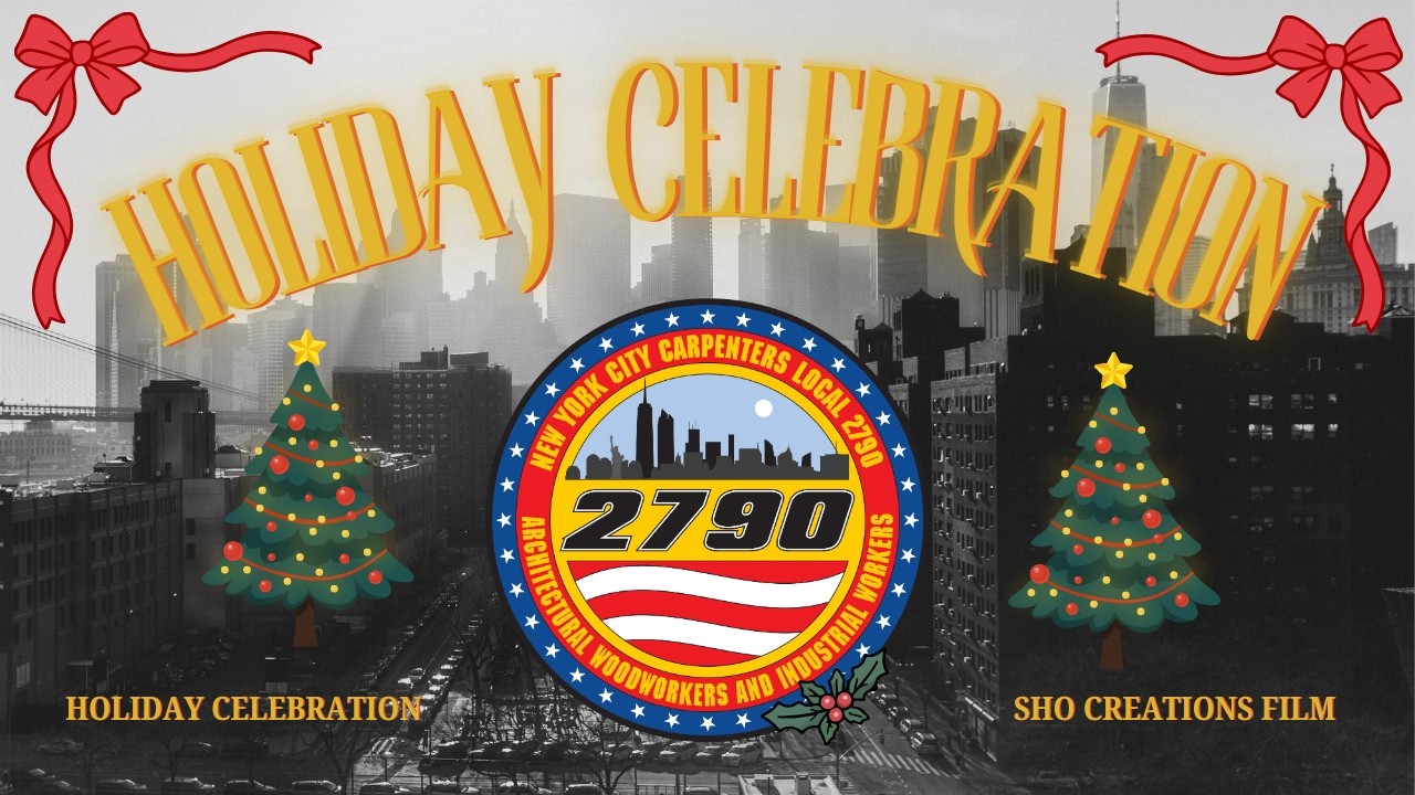 Holiday Party | Local 2790 Carpenter's Union | Sho Creations