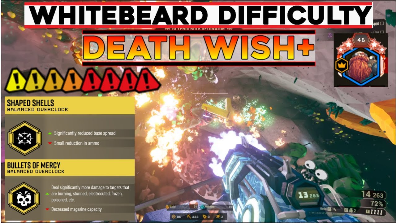 Death Wish + Expert Modded Difficulty | Deep Rock Galactic