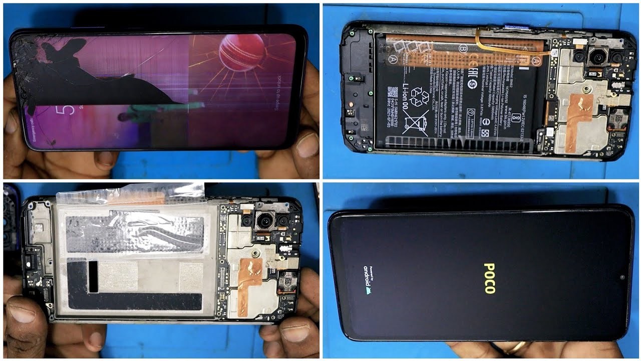 poco m3 display change / poco m3 combo change / poco m3 folder replacement