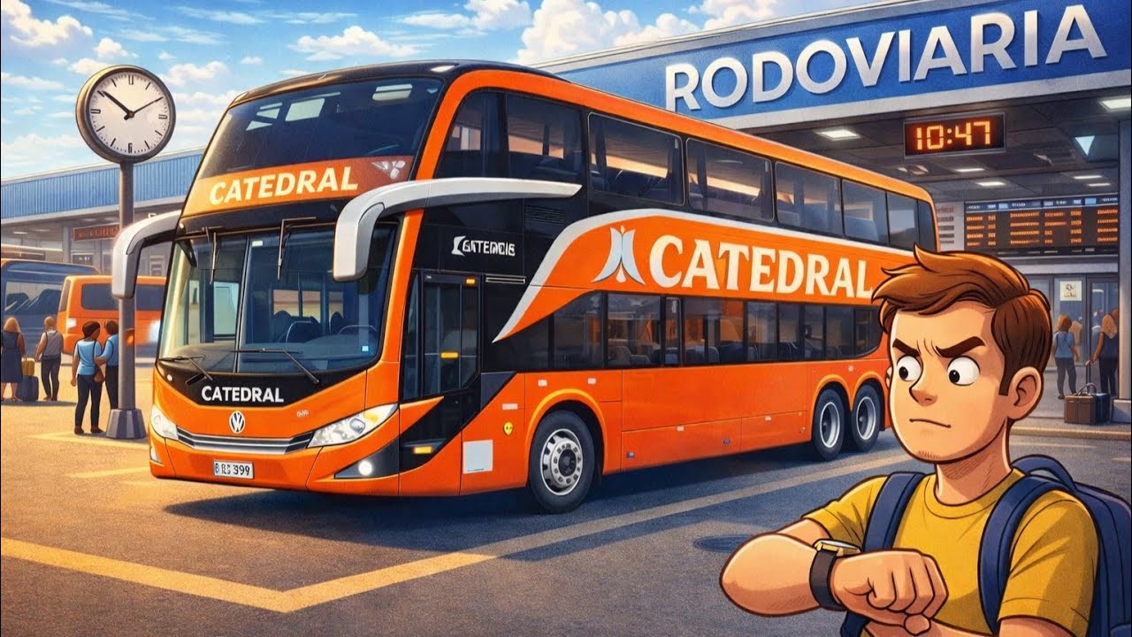 A PIOR VIAGEM DE ÔNIBUS QUE JÁ FIZ! 8 HORAS de ATRASO - De BRASÍLIA para ESTÂNCIA (SE) - EP 1