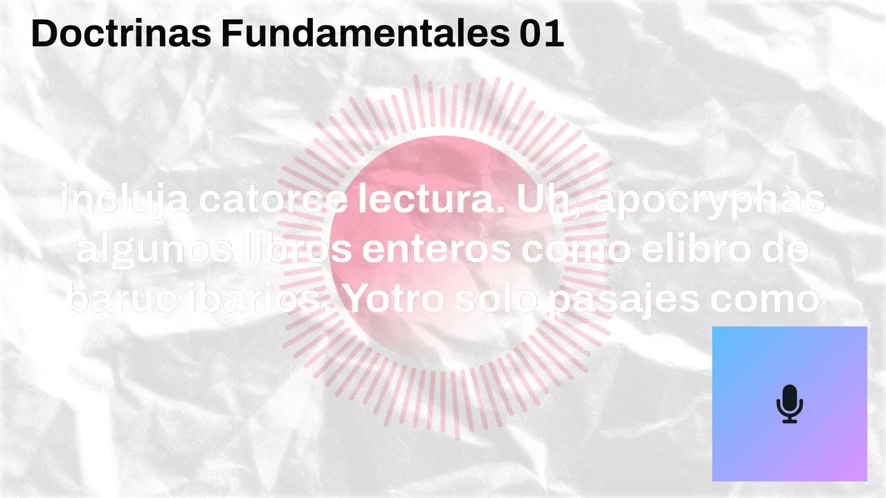 Doctrinas Fundamentales 01