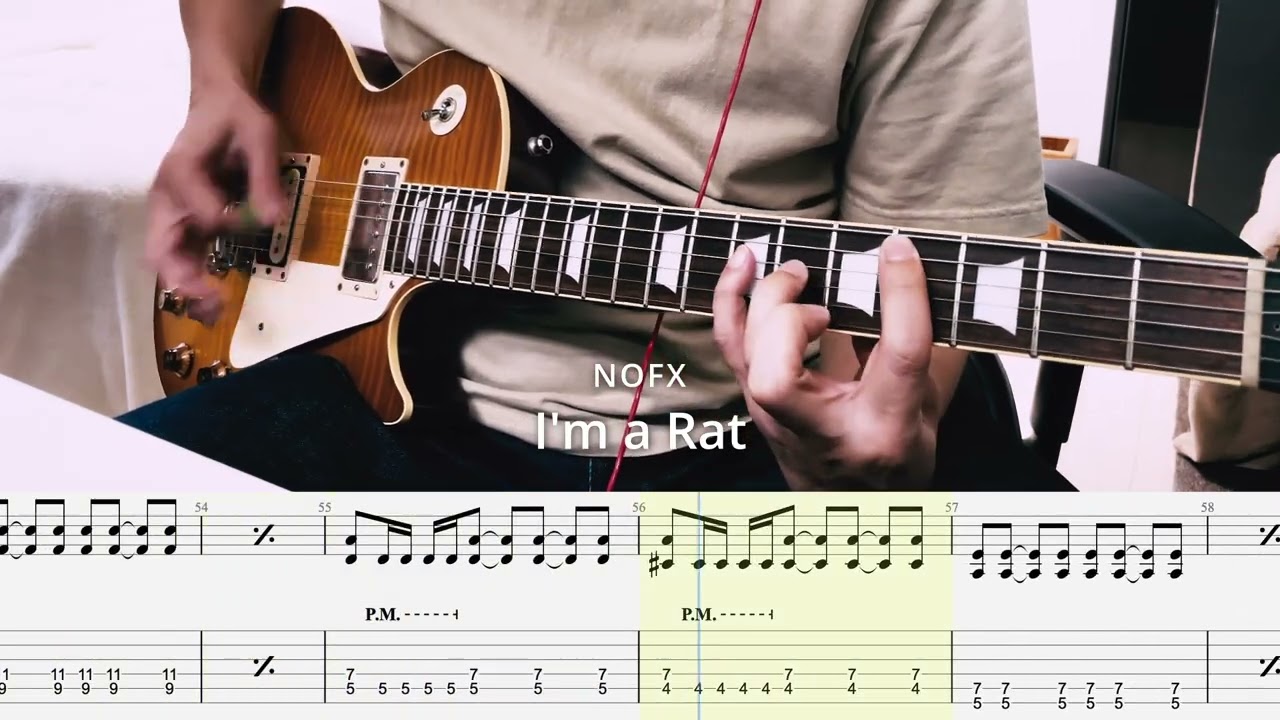 NOFX - I'm a Rat (TAB)