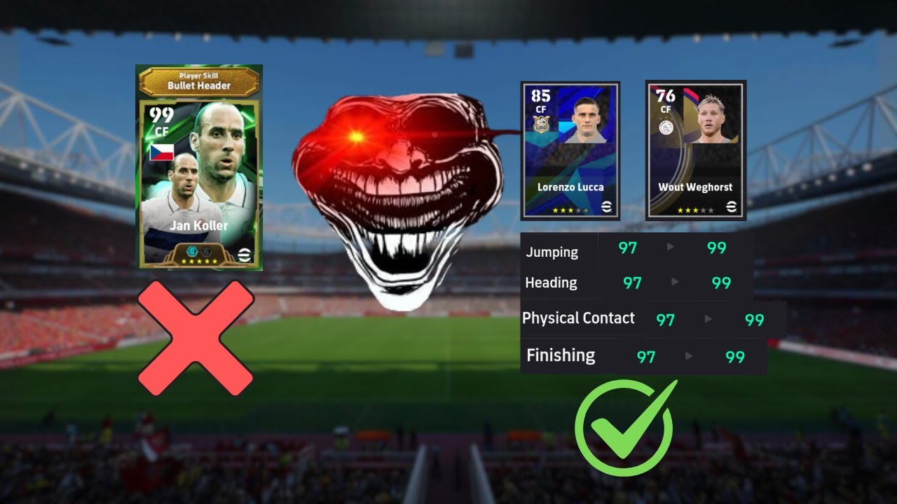 🔥 The Ultimate Aerial Beasts in eFootball! 🚀 Who's the REAL King of Headers? 👑⚽ #efootball