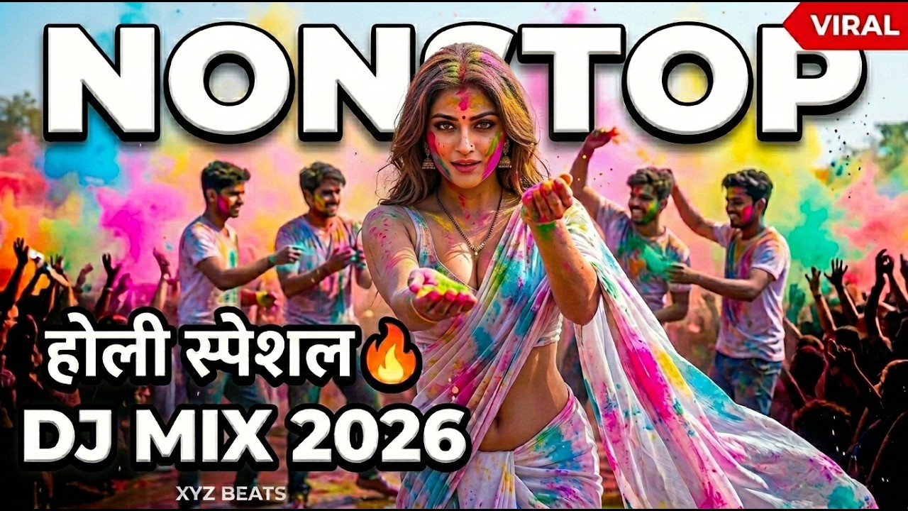 Nonstop Holi Special DJ Mix 2026 🔥 | Bollywood Holi Party Songs | New Holi Remix | XYZ BEATS