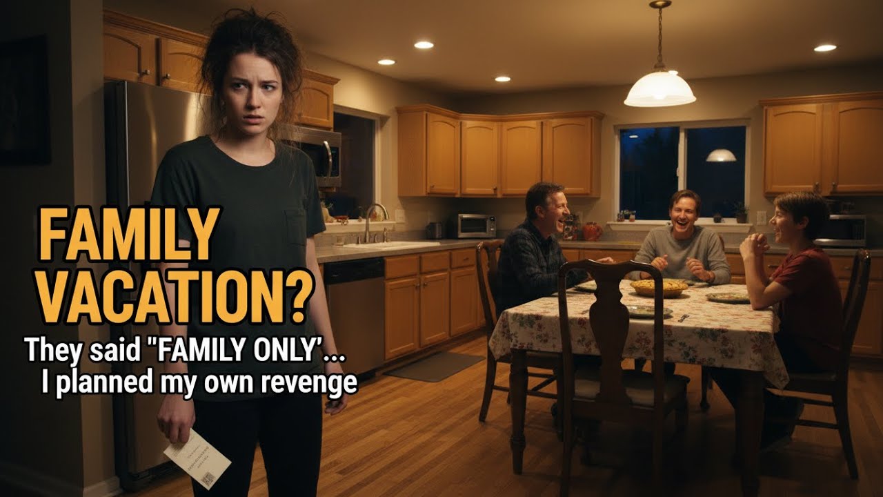 ASKED ABOUT FAMILY VACATION — PARENTS SAID “FAMILY ONLY” WHILE I PLANNED MY OWN REVENGE.
