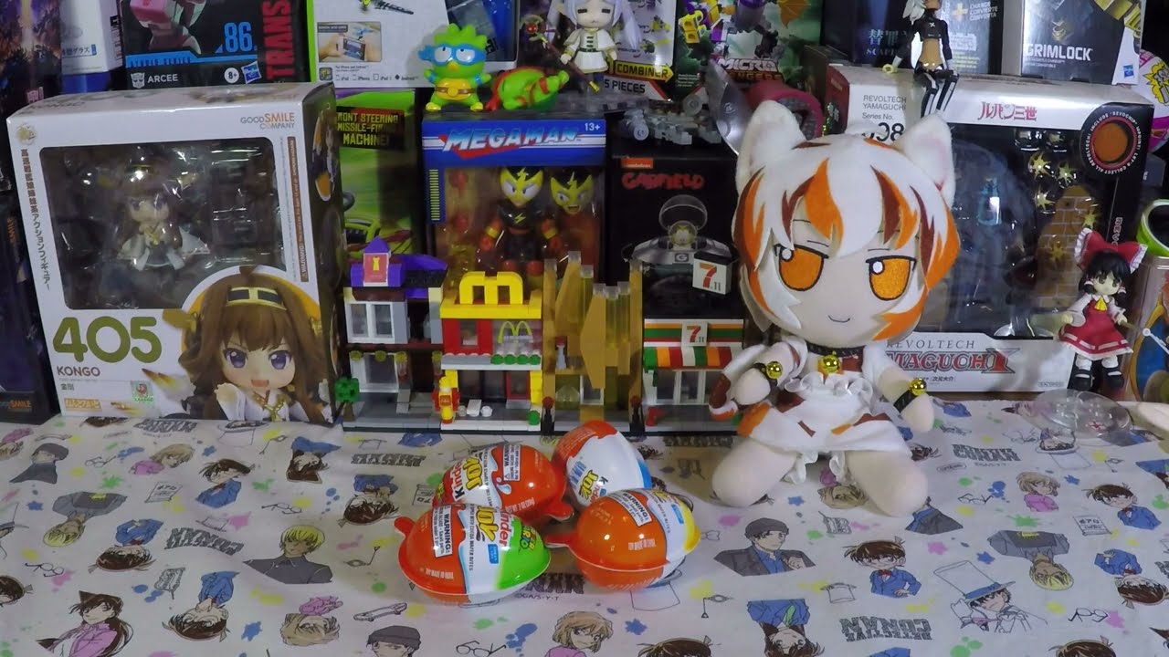 Kinder Joy Super Mario eggs opening and assembly