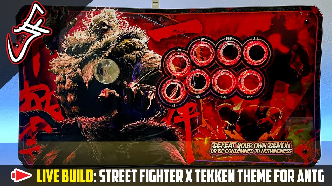 Live Fightstick Build - Street Fighter X Tekken Theme for aNTG!