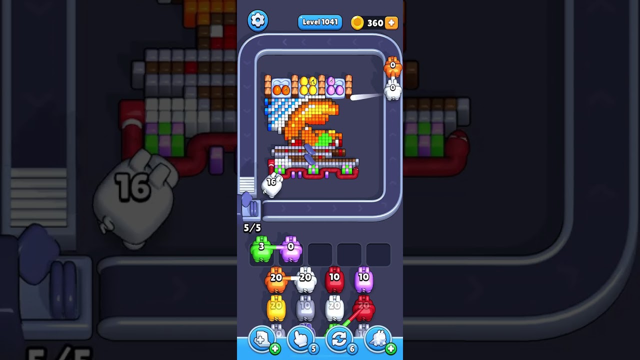 Pixel Flow Level 1041