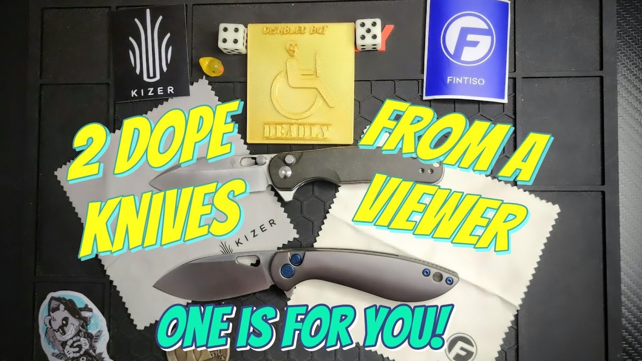 2 AWESOME Budget Knives I've wanted to review! 1 on crazy flash sale TODAY! 1 is for you! #1kgaw