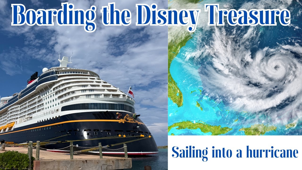 Treasure Concierge Boarding Day | Hurricane Erin Changed our Itinerary  