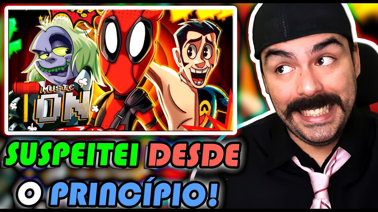 REACT - Lunáticos 3 | Beetlejuice, Deadpool e Takaba | Papyrus Da Batata
