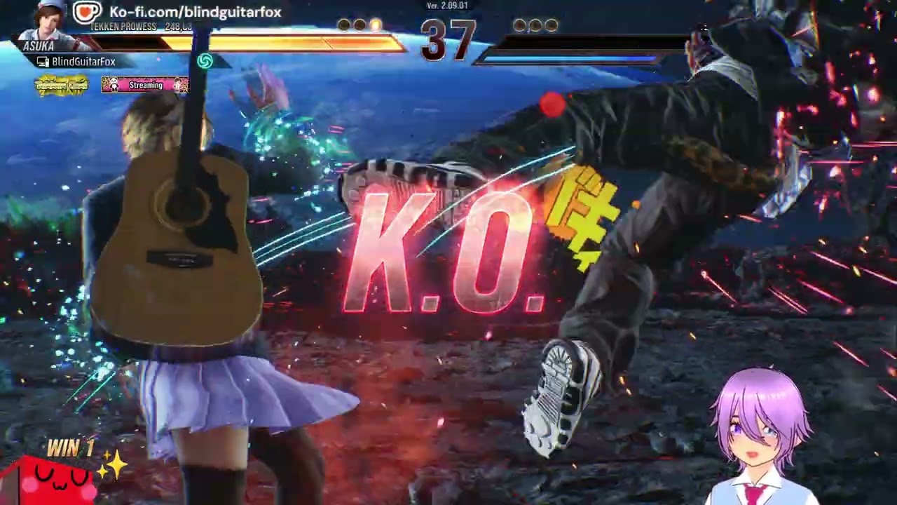 I'm that blind tekken player they are talking about on twitter right now...
