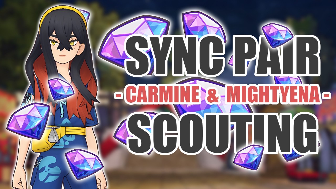 [Pokemon Masters EX] I NEED REST | Sync Pair Scout - Carmine (Alt.) & Mightyena