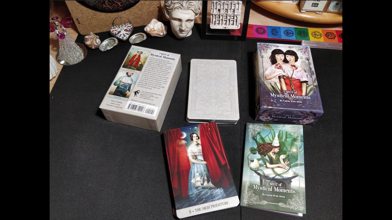 Tarot of Mystical Moments by Catrin Welz-Stein 🪄🎩✨🔮🃏 - Golden Angel Tarot Flip Through | Deck Review