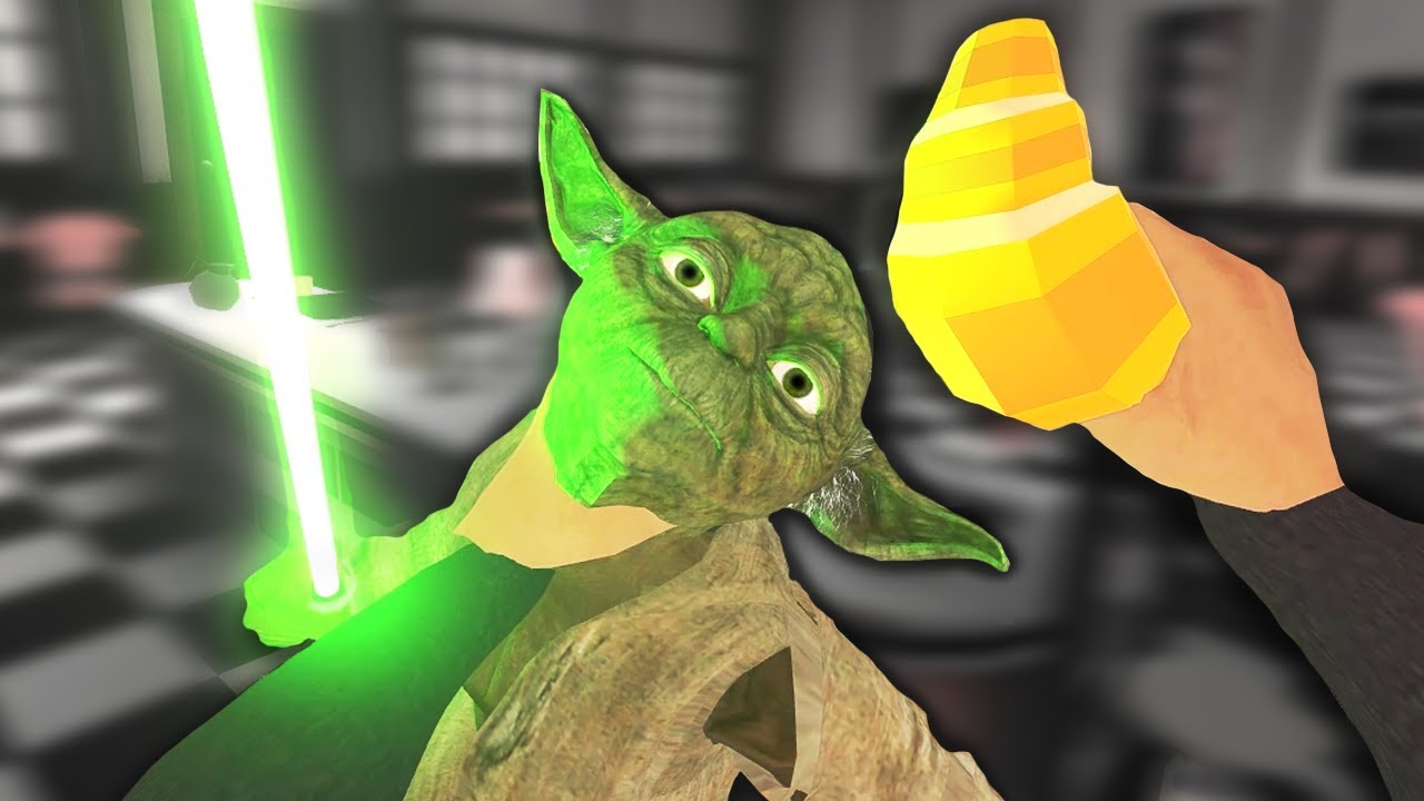 Yoda Ruined Everything So I Humiliated Him With A Croissant - Blade And Sorcery VR