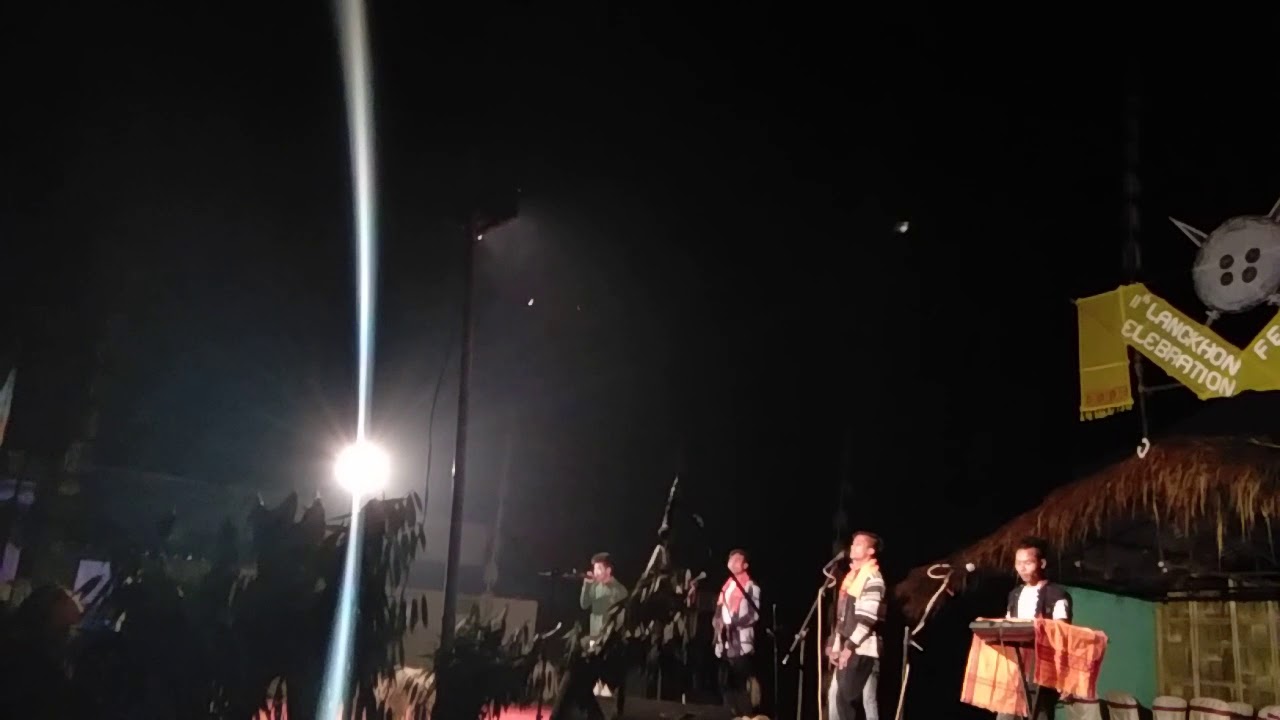 Pundurian boys performing at langkhon festival 2018