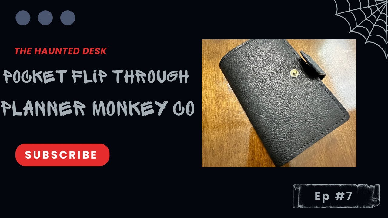 Planner Monkey Co Pocket Notebook Flip-Through | Stylish & Functional!