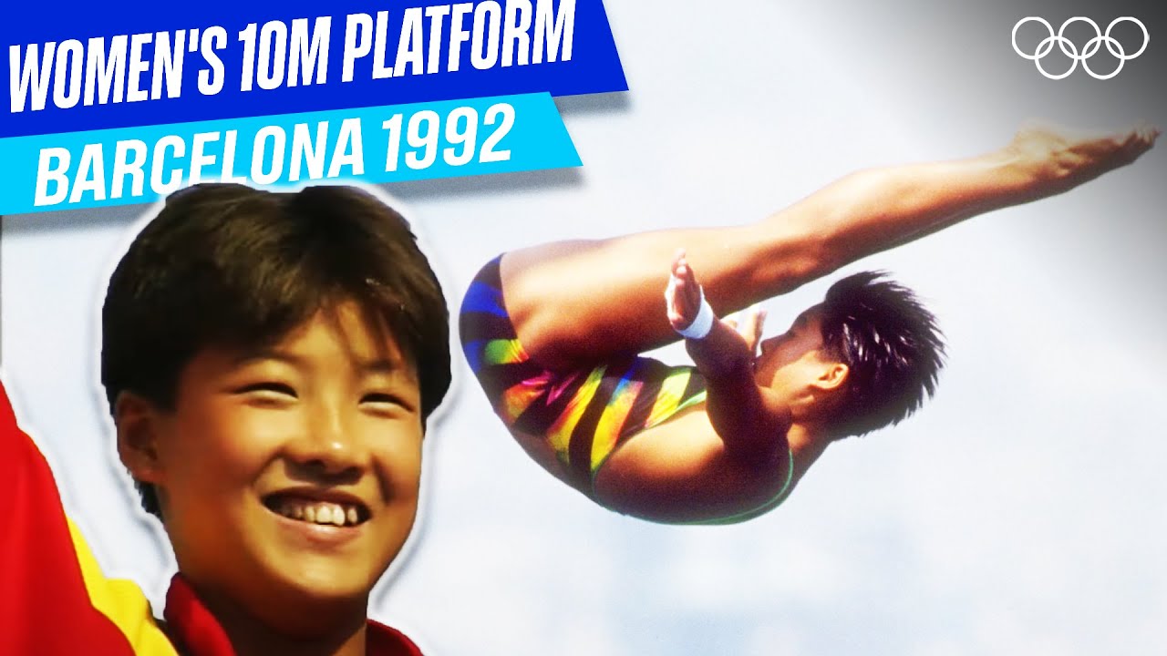 13 Year Old (!) Mingxia Fu wins Olympic gold! | FULL Women's 10m platform final
