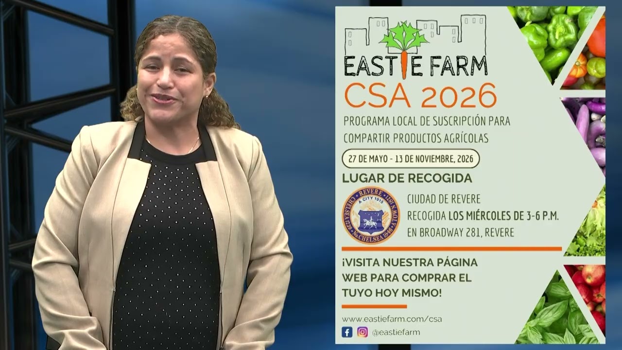 The City of Revere partners with Eastie Farm's CSA! - Spanish