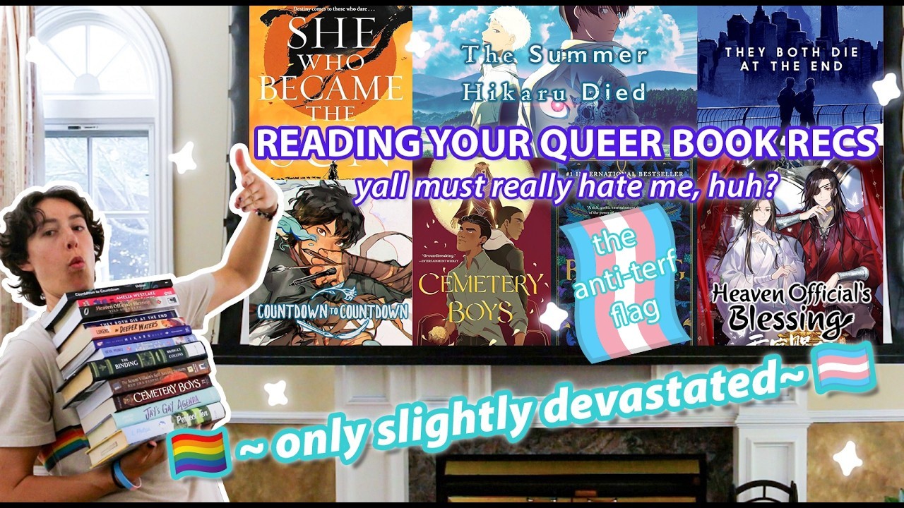 I read all your gay book recommendations 🌈🌈