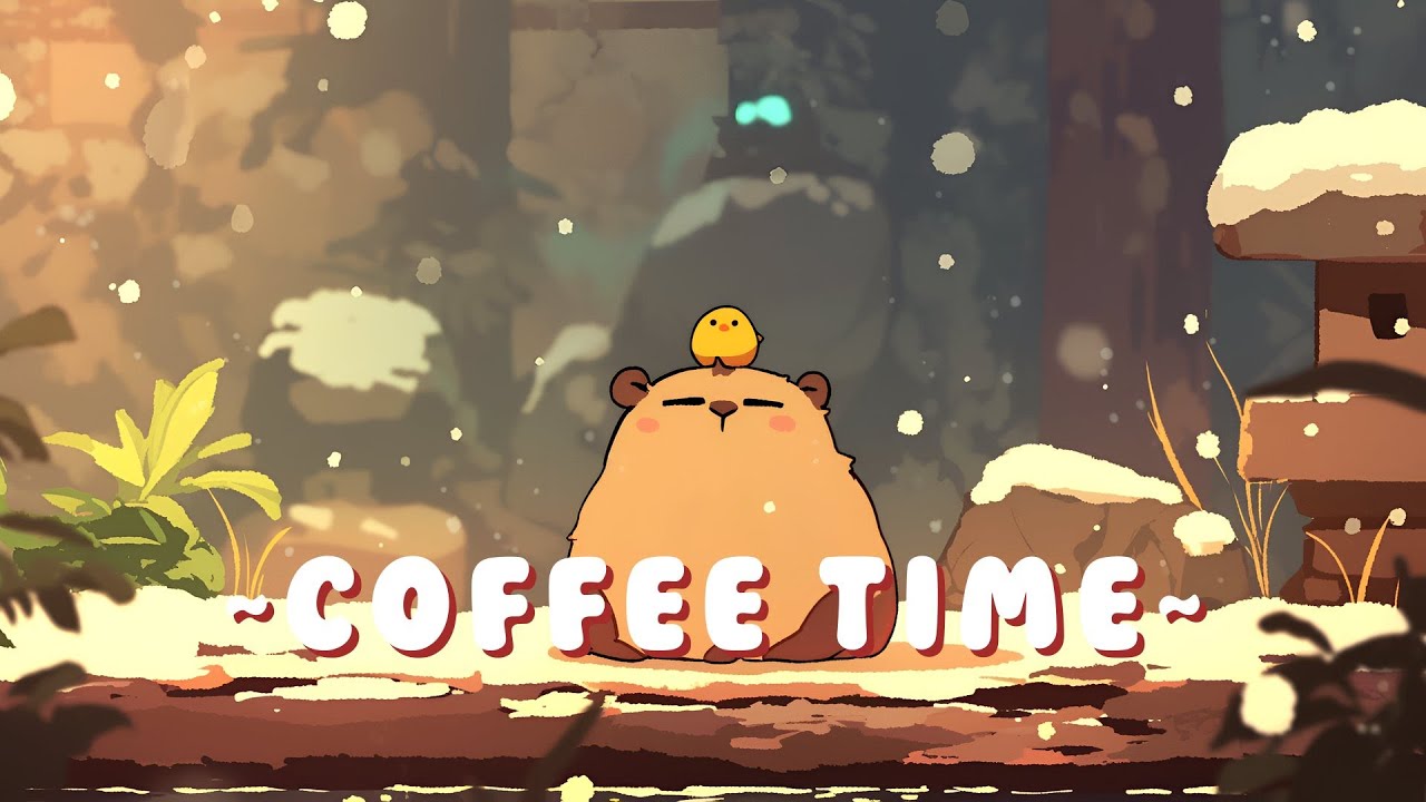 Capybara Music Corner - Peaceful Lofi Hip Hop Beats ~ Calm Energy ~ 🦫 🌿 ☕
