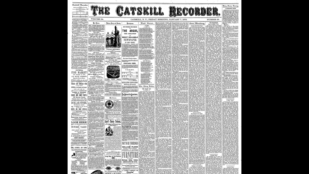 Small Town Papers, Big Digital Archive: NYS Historic Newsapers