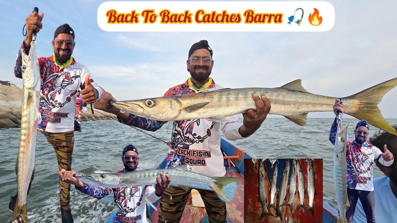 Barracuda Hunter 😎 Back To Back Barra Strikes 🎣 