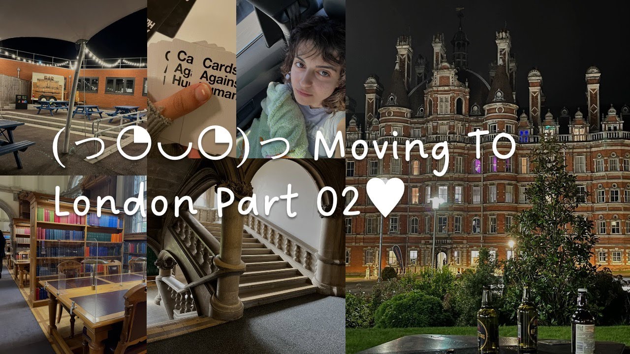 MOVING IN VLOG: London Uni, Making Friends, Freshers
