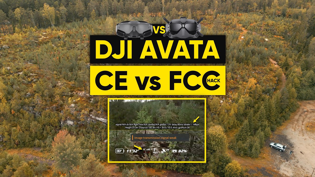 How Bad Is DJI Avata CE Compared to FCC in Signal?🤔
