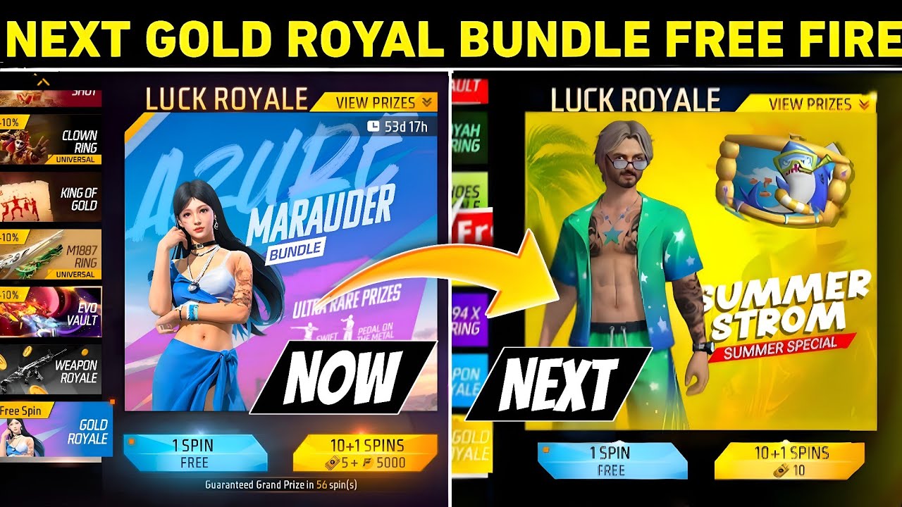 Next gold Royale Free Fire [ 100% Confirm ] Free Fire Next gold Royale After Update
