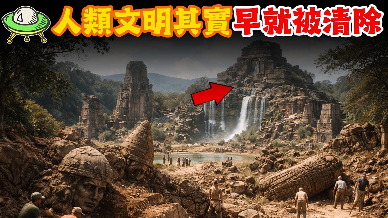亞特蘭蒂斯真的存在？萬年遺跡揭露人類文明其實早就被清除過一次！