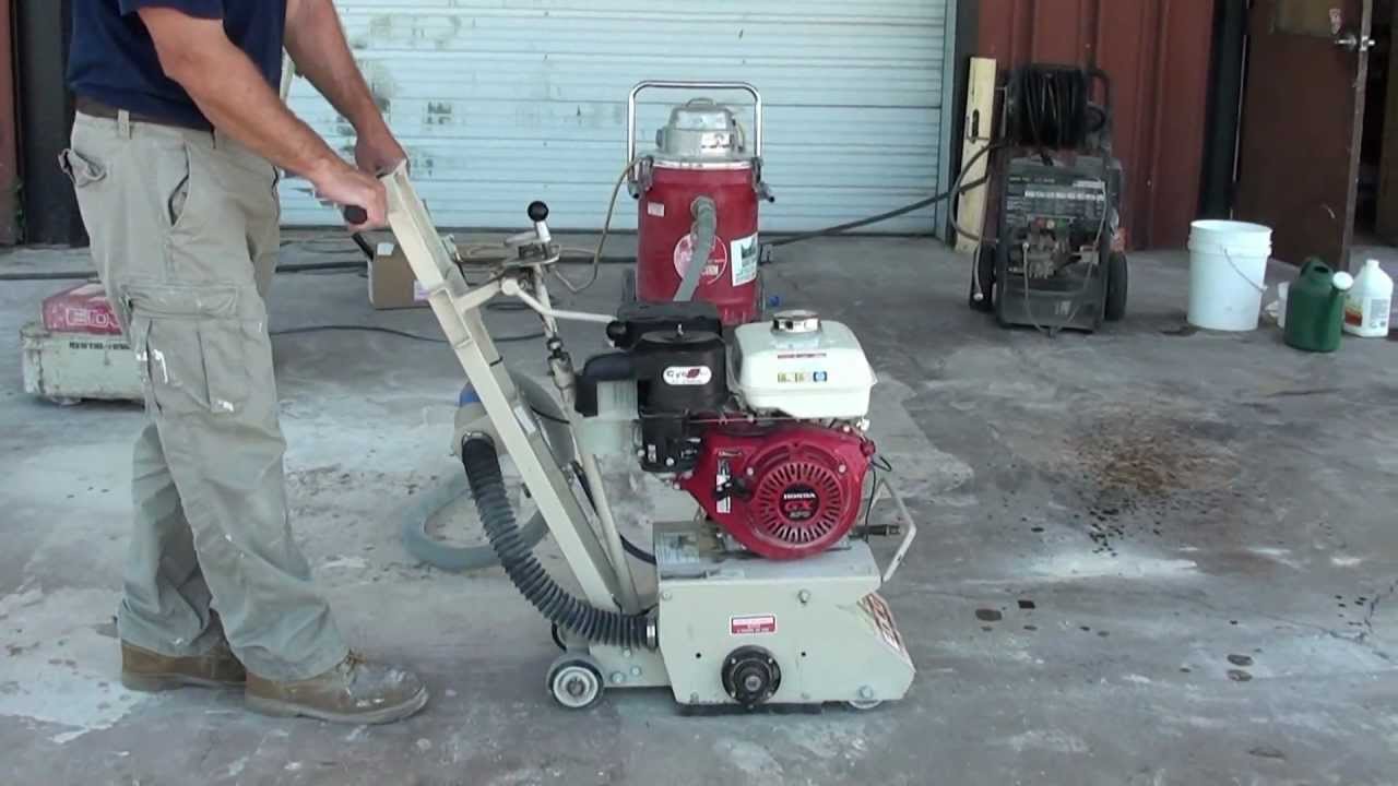 Concrete Surface Preparation Video 4    Mechanical Surface Profiling